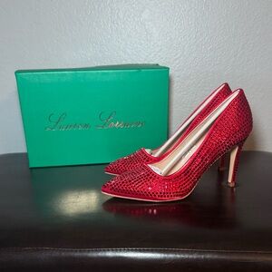 Sparkling Dazzle Red Heels